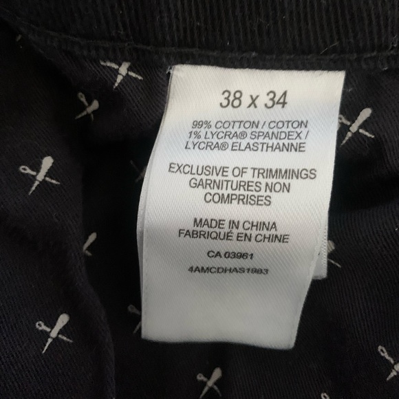 Mens Denver Hayes Black Jeans - Picture 3 of 4